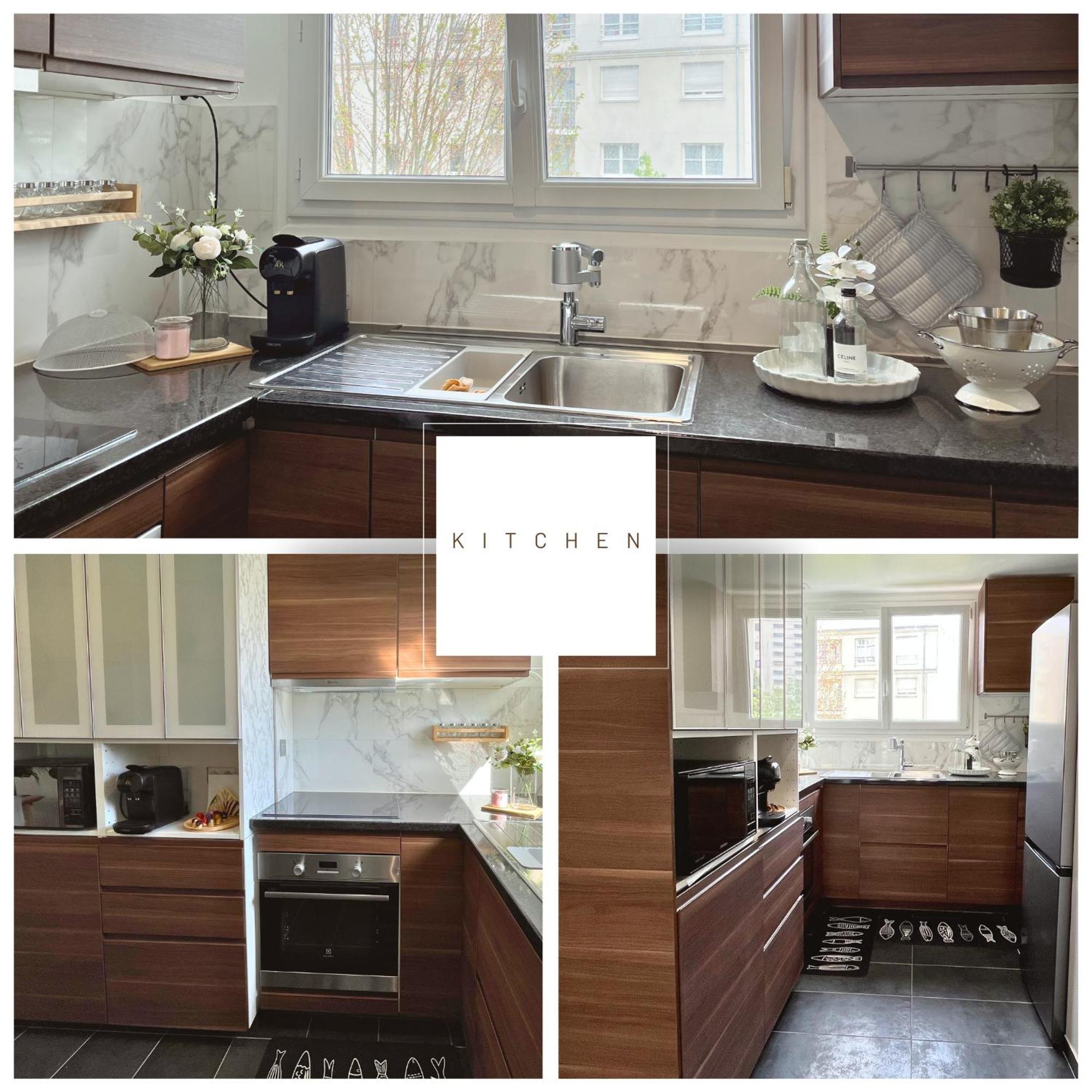 Entire 60M2 Apartment - Close To Paris - Parking - Kitchen - 2Min Rerb - Olympic'24 Bourg-la-Reine Exterior photo